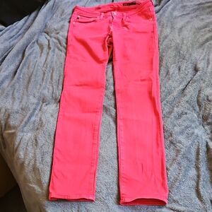 Women's Red Jeans